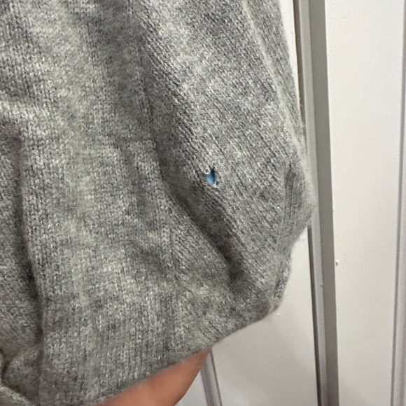 Anthropologie Gray Cardigan with Deer Design - Picture 4 of 4